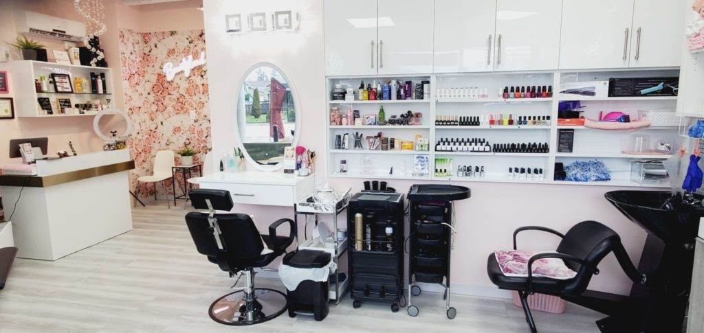 beautyland hair and beauty salon interior